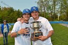 Baseball vs Babson  Wheaton College Baseball players celebrate their victory over Babson to win the NEWMAC Championship for the third year in a row. - (Photo by Keith Nordstrom) : Wheaton, baseball, NEWMAC